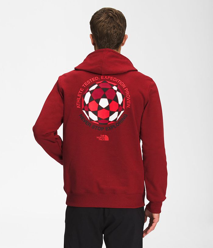 The North Face Hoodie IC Red - Mens - Thailand QRZOS-7594